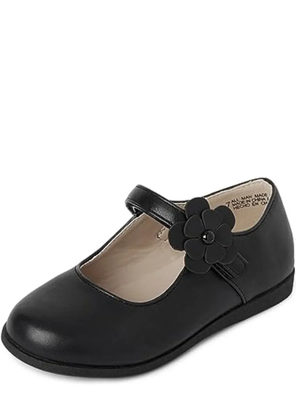 Girls Toddler Closed Toe Mary Jane Flats Faux Leather Comfort Shoes